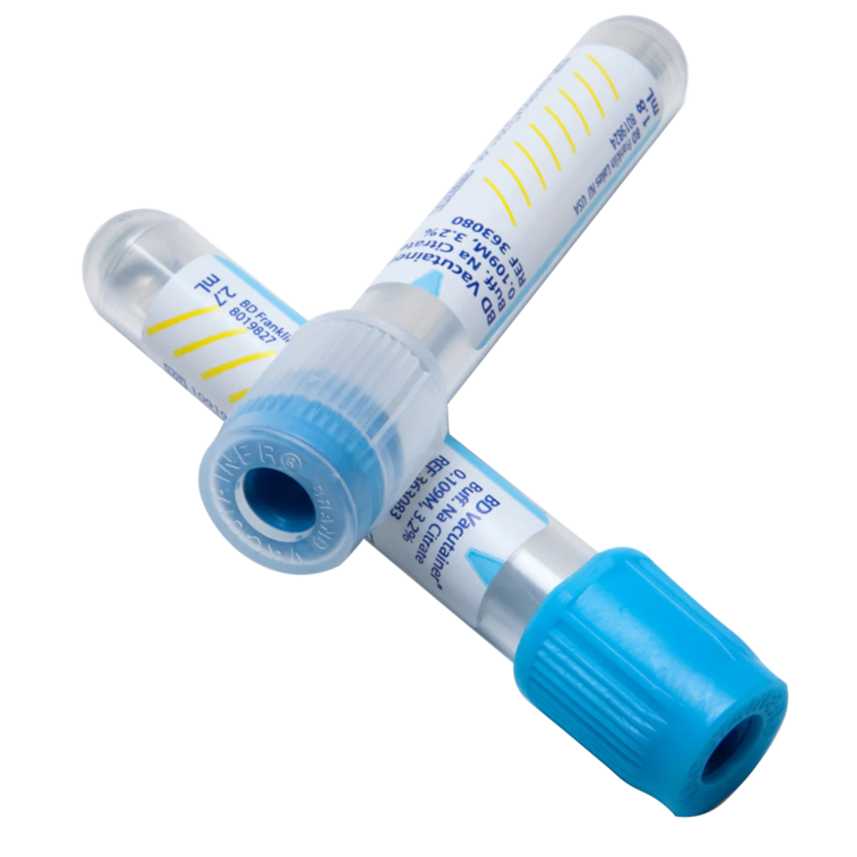 1.8mL BD Vacutainer Blood Collection Tubes with Buffered Sodium Citrate (Light Blue)