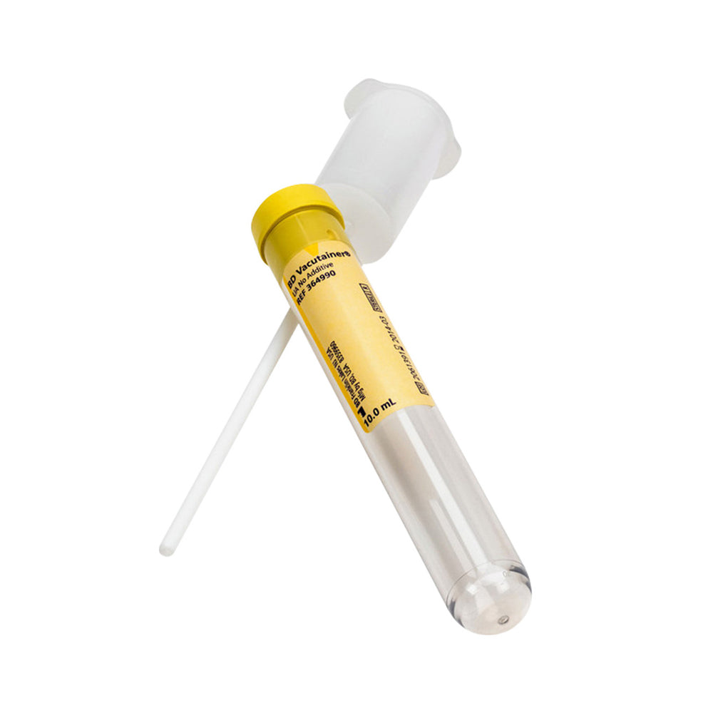 10mL BD Vacutainer Urine Collection Transfer Straw Kit (Yellow)