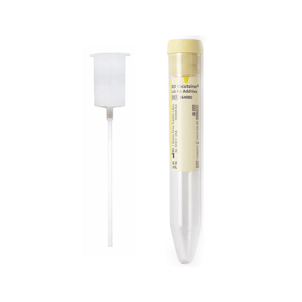 8mL BD Vacutainer Urine Collection Transfer Straw Kit (Yellow)