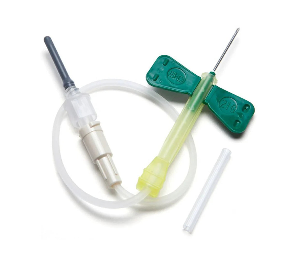 7" BD Vacutainer Safety-Lok™ Blood Collection Sets (Green)