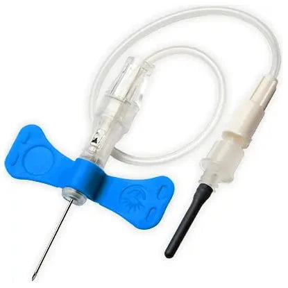 12" BD Vacutainer Push Button Blood Collection Sets (Royal Blue)
