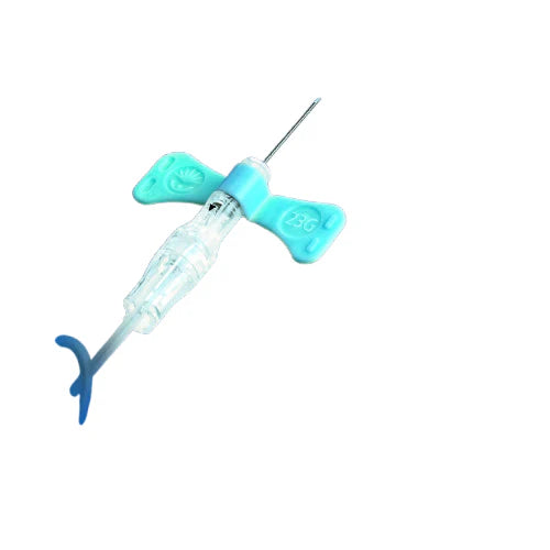 12" BD Vacutainer Push Button Green Blood Collection Sets (Green)