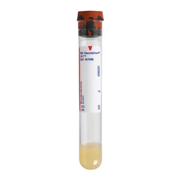 8.5mL BD Vacutainer Blood Collection Tubes with Conventional Closure (Red)