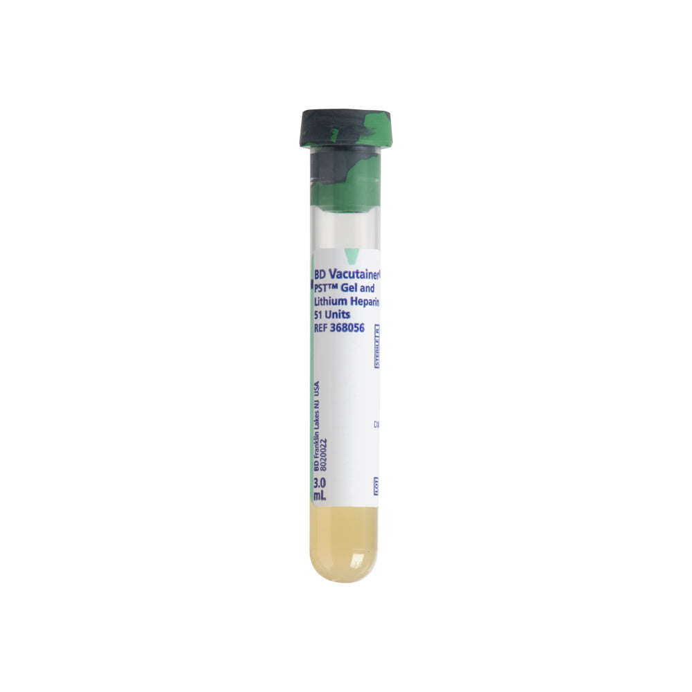 3mL BD Vacutainer Blood Collection Tubes (Green/Gray)