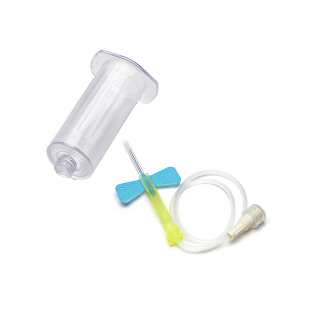 Blood Collection Assembly, Vacutainer Tube and Luer Adapter