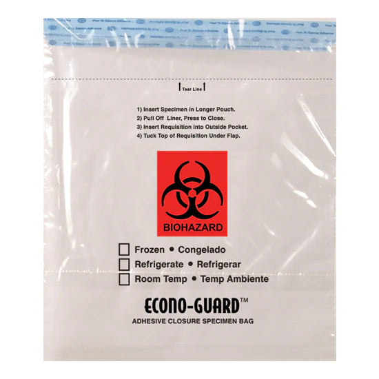 Econo-Guard Specimen Transport Bags